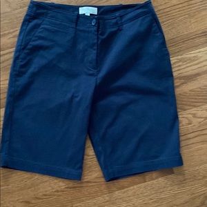Talbots navy shorts